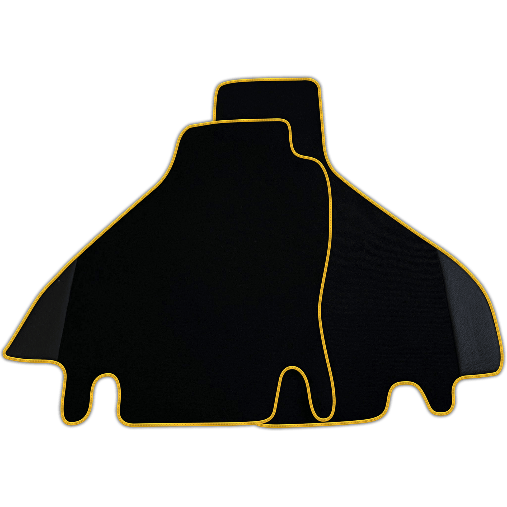 Custom Floor Mats for Ferrari Testarossa (1984–1996) with Leather