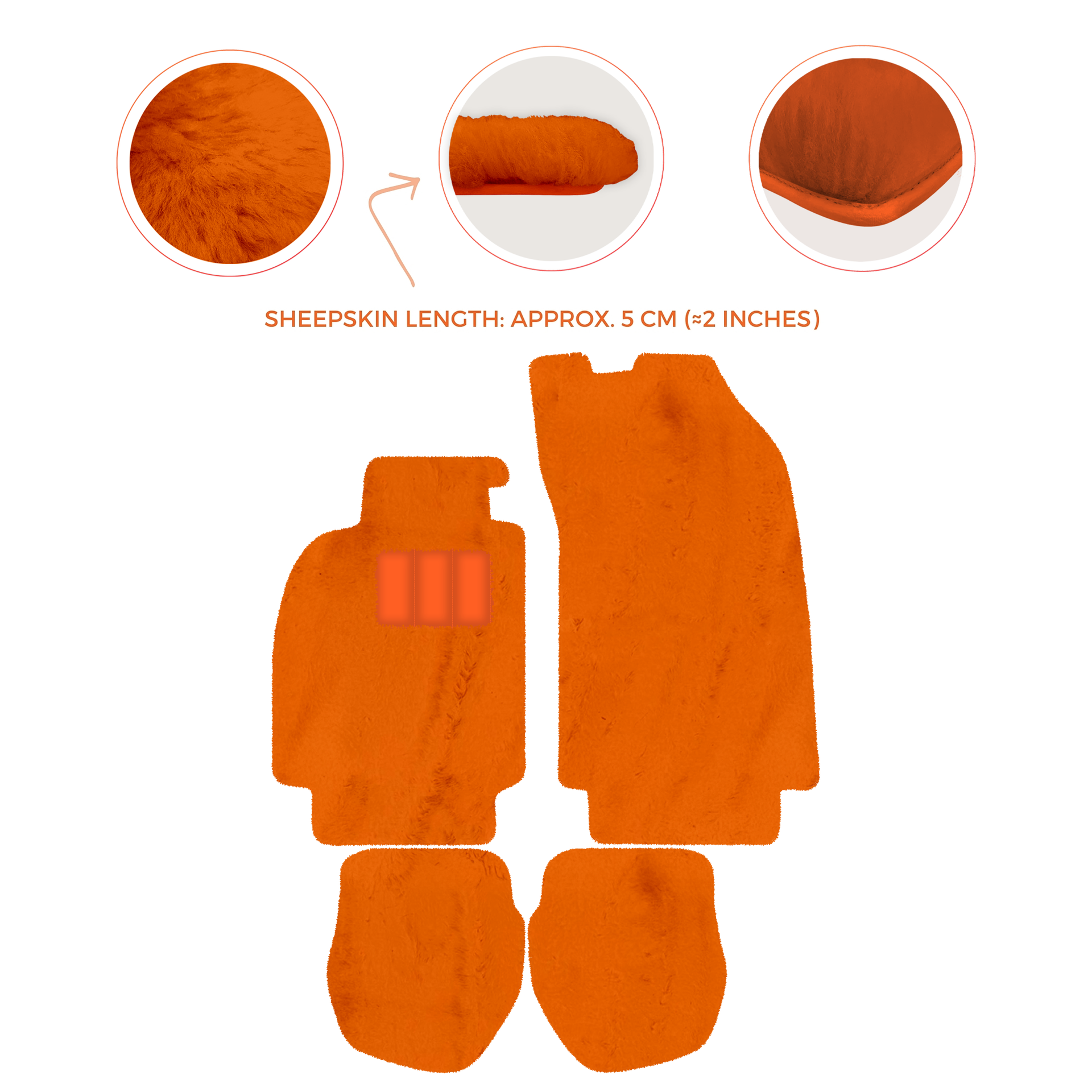 Light Blue Floor Mats for Porsche 964 (1989-1994) with Leather - AutoWin