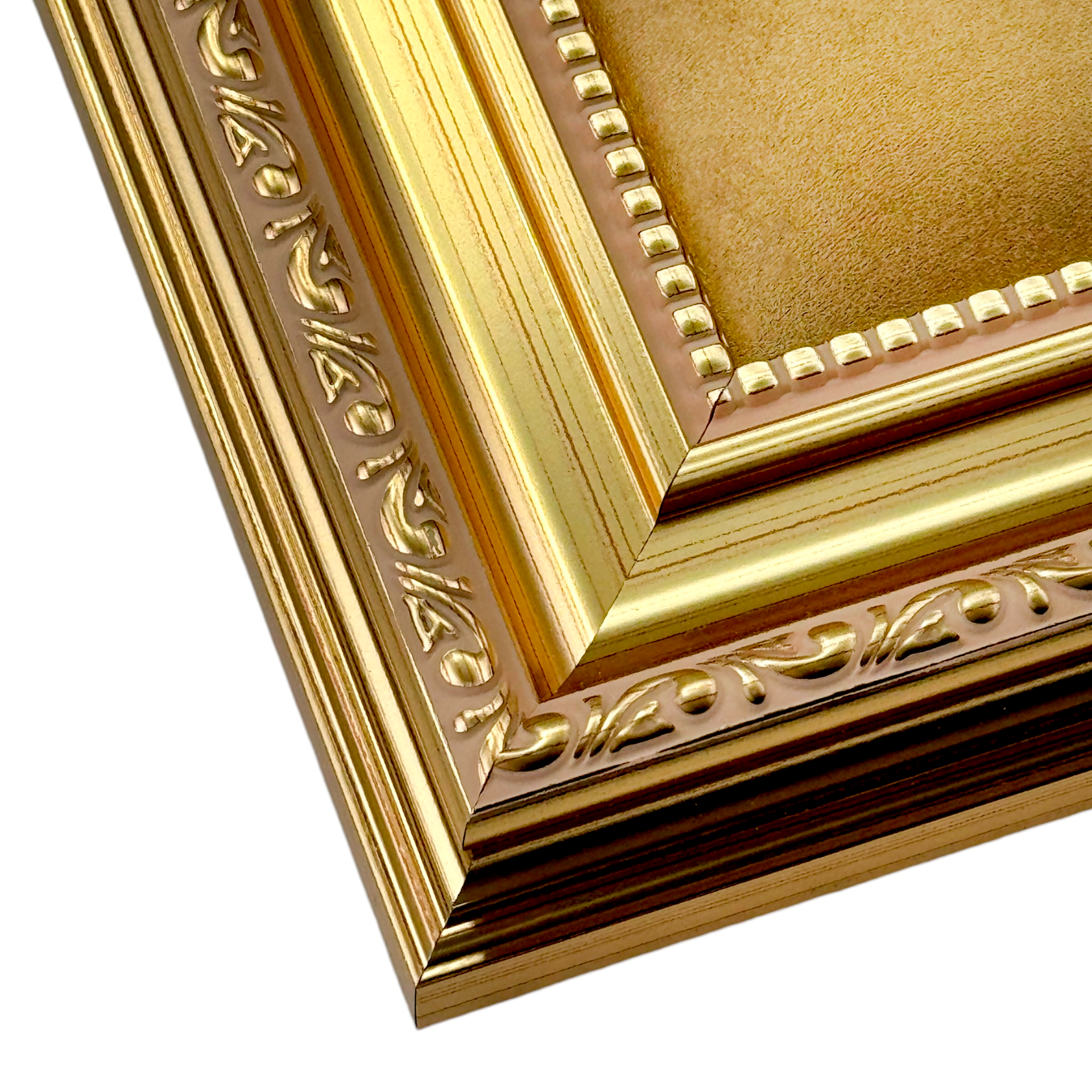 Gold Leather Bitcoin Inspired Wall Art: Embroidered Black Stitch Luxury Decor