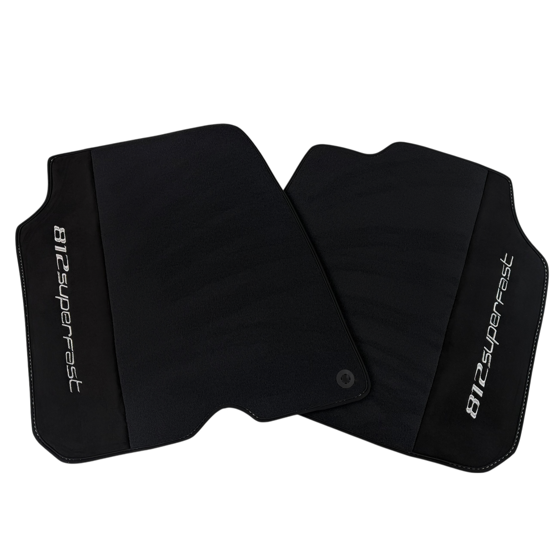 Premium Black Floor Mats for Ferrari 812 Superfast (2018-2023)