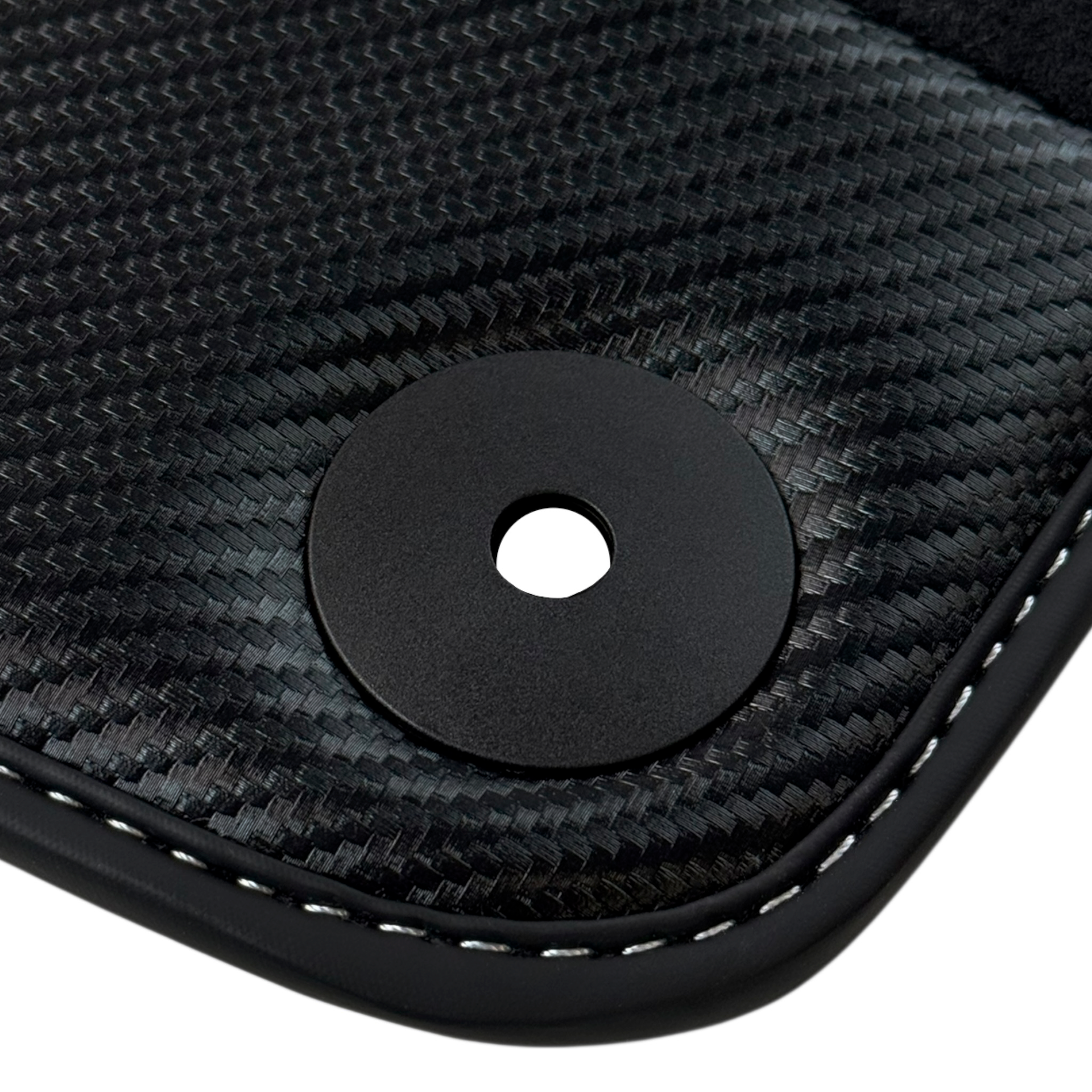 Luxury Leather Black Floor Mats for Lamborghini Revuelto (2024-2025)