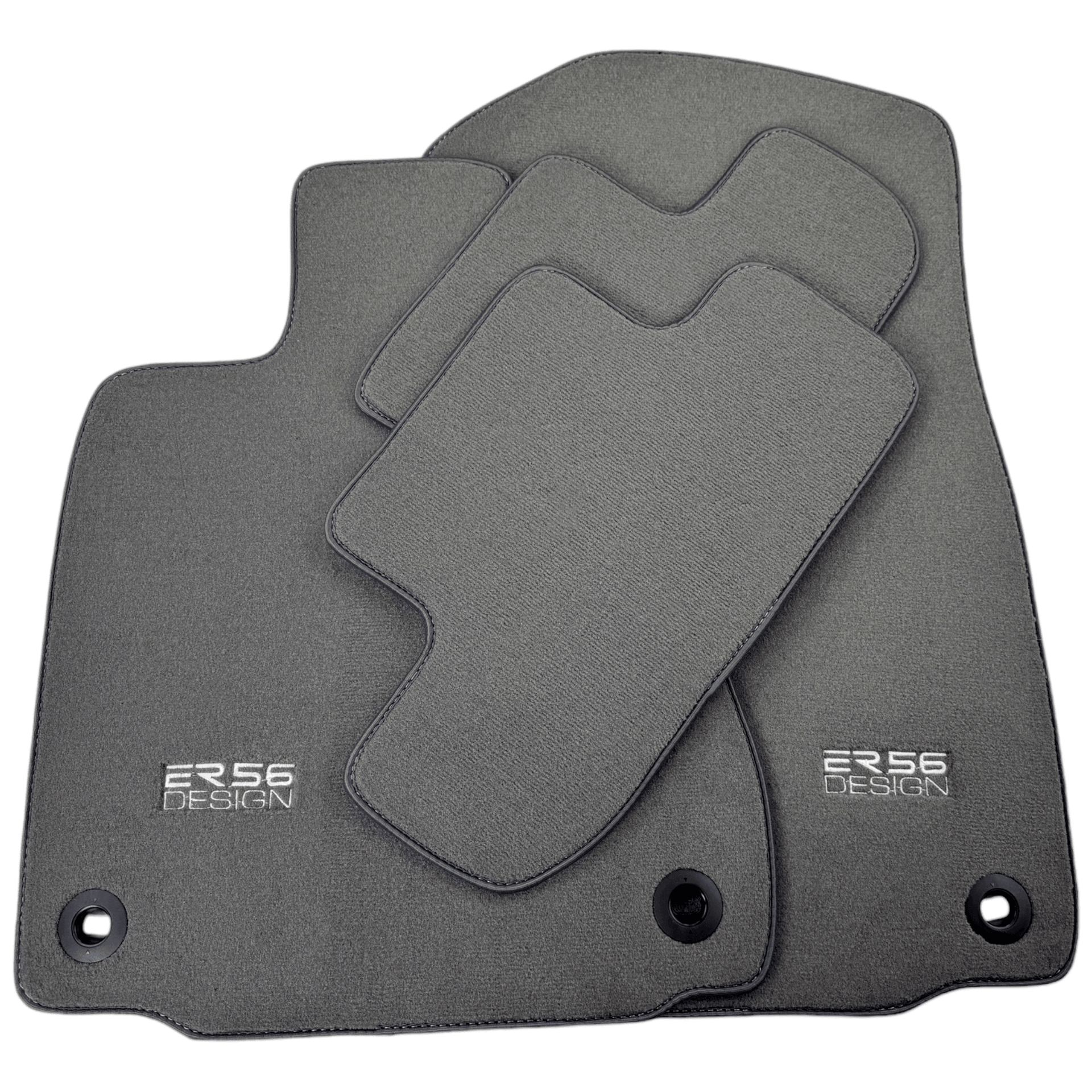 Stylish Gray Floor Mats for Lincoln MKX (2011-2015) SUV | ER56 Design