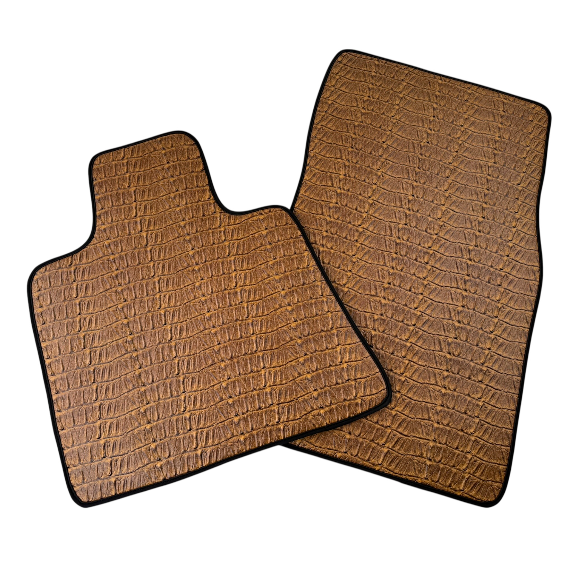 Crocodile Embossed Leather Car Floor Mats for Rolls-Royce Dawn