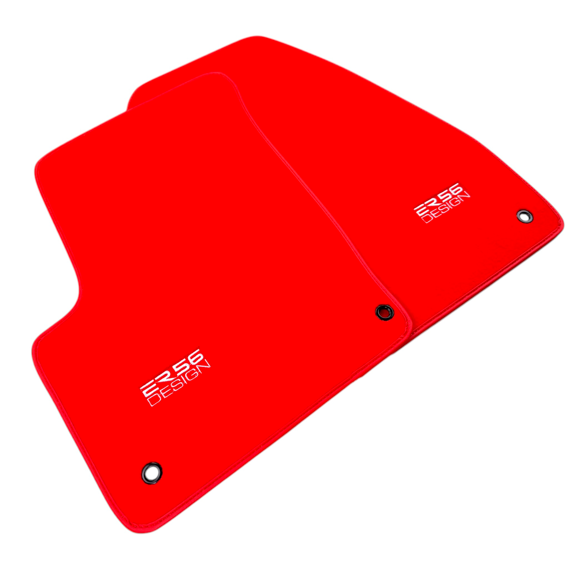 Red Floor Mats for Chevrolet Aveo T300 (2012-2020) by ER56 Design