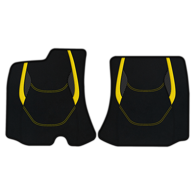 Customizable Leather Floor Mats with AW23 Pattern for Ferrari Portofino (2018–2023)