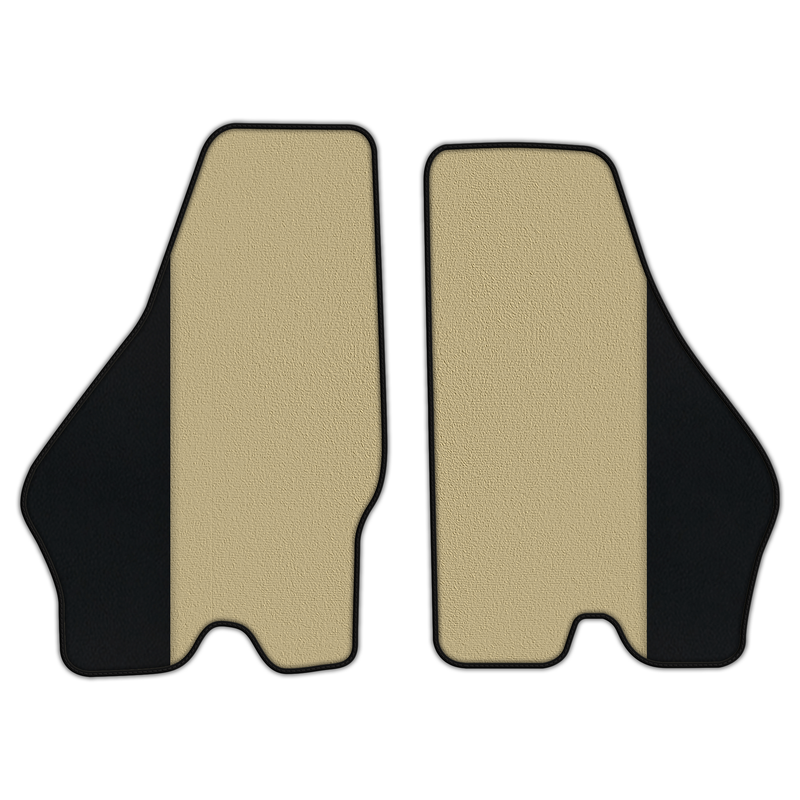 Customizable Floor Mats From Carpet With Leather for Lamborghini Jalpa (1981-1988)