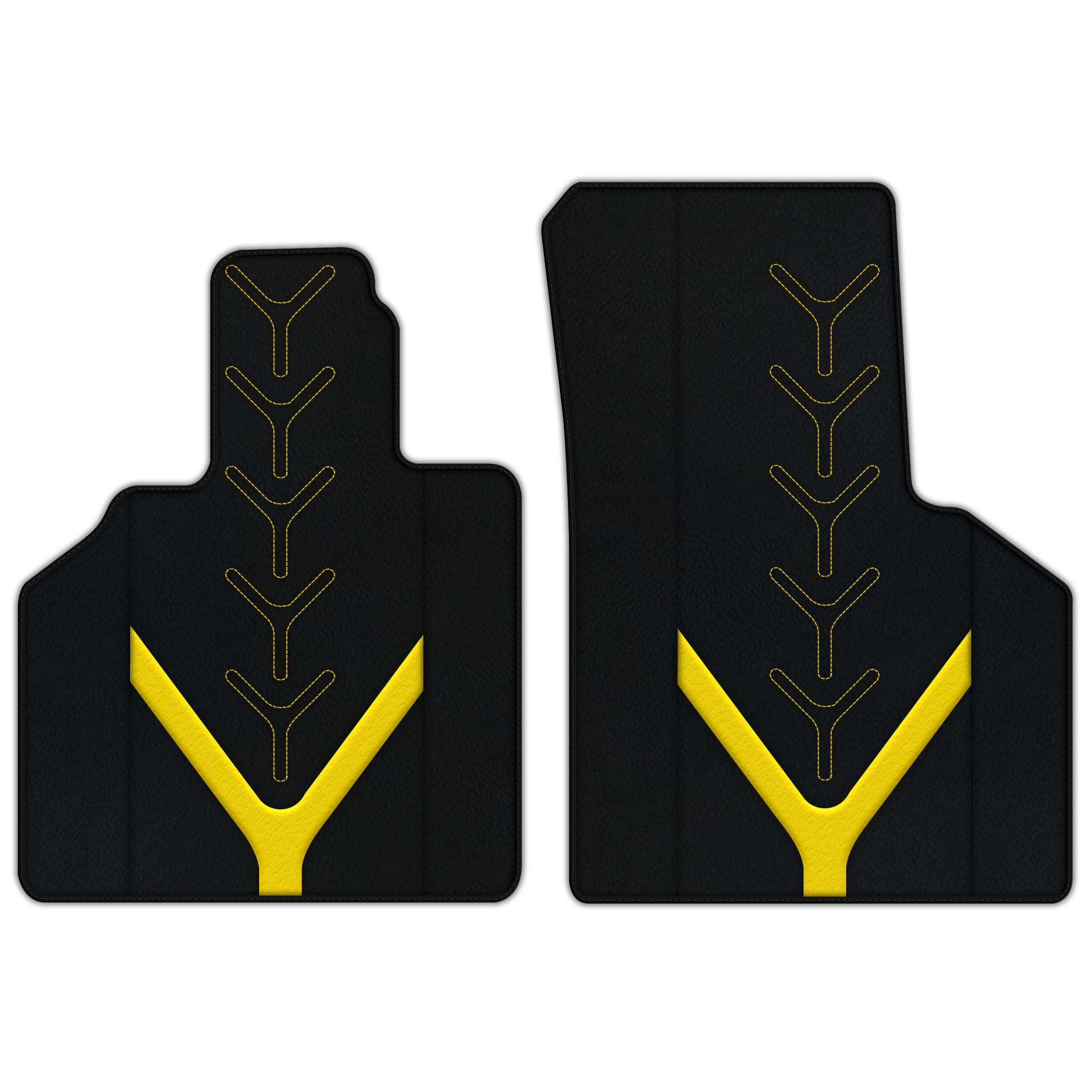 Customizable Leather Floor Mats for Lamborghini Gallardo (2004-2014)