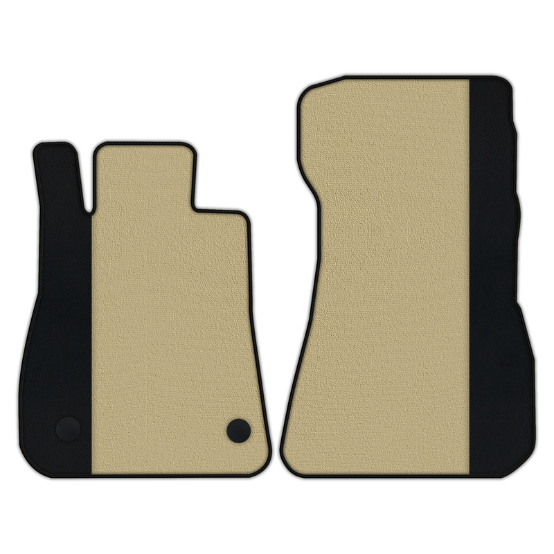 メルセデスベンツAMG GT用レザー付きカーペットフロアマット(カスタマイズ可能)