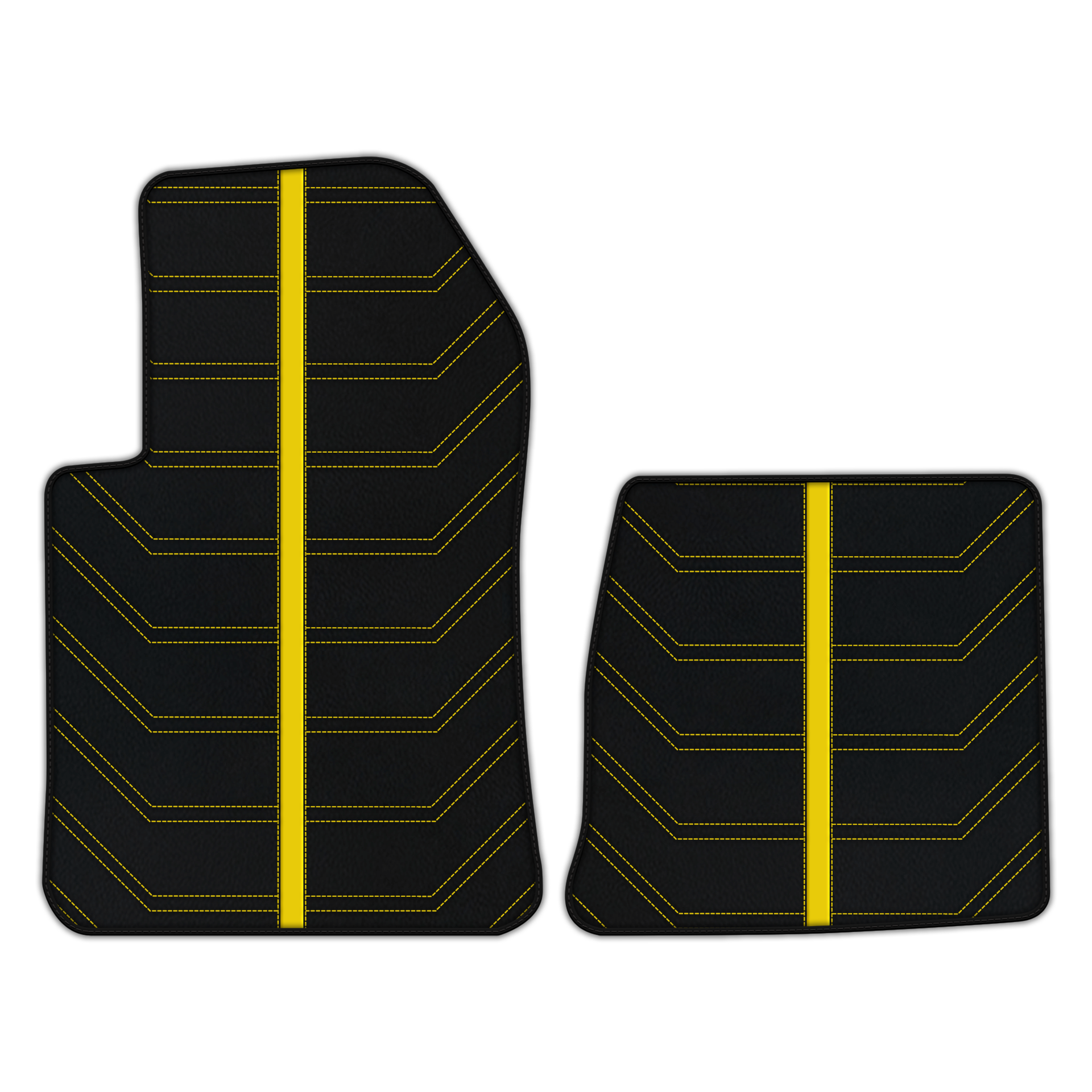 Customizable Leather Floor Mats A1 Edition for Ferrari 512 TR