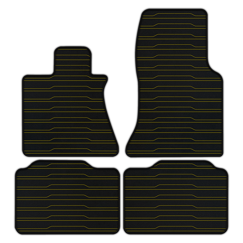 Customizable Leather Floor Mats with AW06 Pattern for Rolls Royce Phantom VIII (2017-2024)