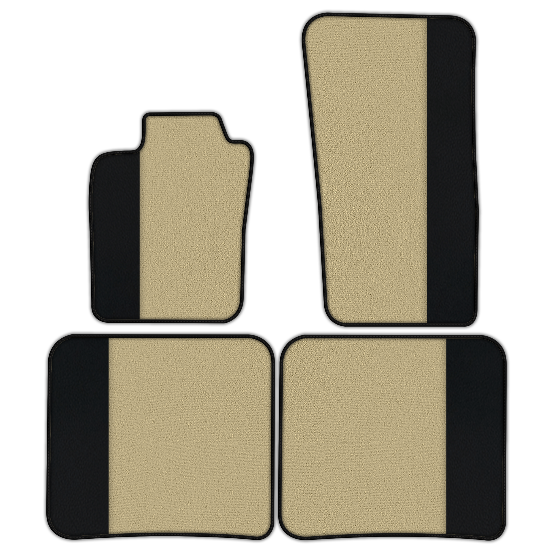 Customizable Leather Trunk Floor Mats with Double Diamond Pattern for Bentley Flying Spur (2019-2023) - AutoWin