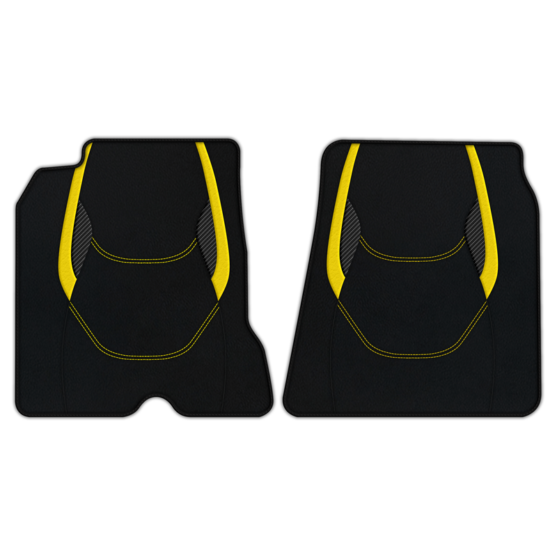 Customizable Leather Floor Mats with AW23 Pattern for Ferrari California T (2015-2018)