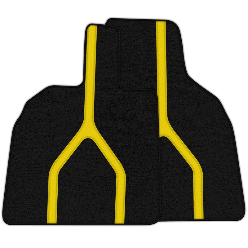 ランボルギーニ アヴェンタドール(2012-2022)用 A56 パターンレザーカーペット製カスタマイズ可能フロアマット