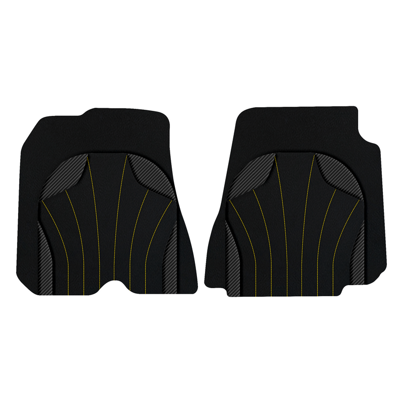 Customizable Leather Floor Mats with AW38 Pattern for Ferrari F12 Berlinetta (2012-2022)