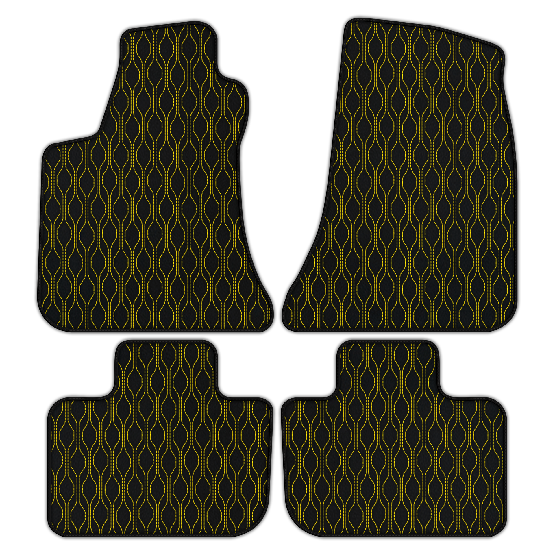 Premium Custom Leather Floor Mats for Lincoln Town Car 1980-2011