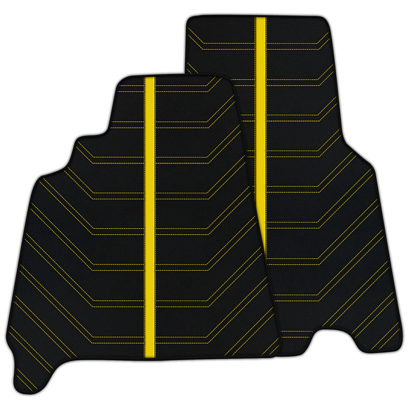 Anpassbare Lederfußmatten A1 Edition für Ferrari 550 Maranello (1996-2002)