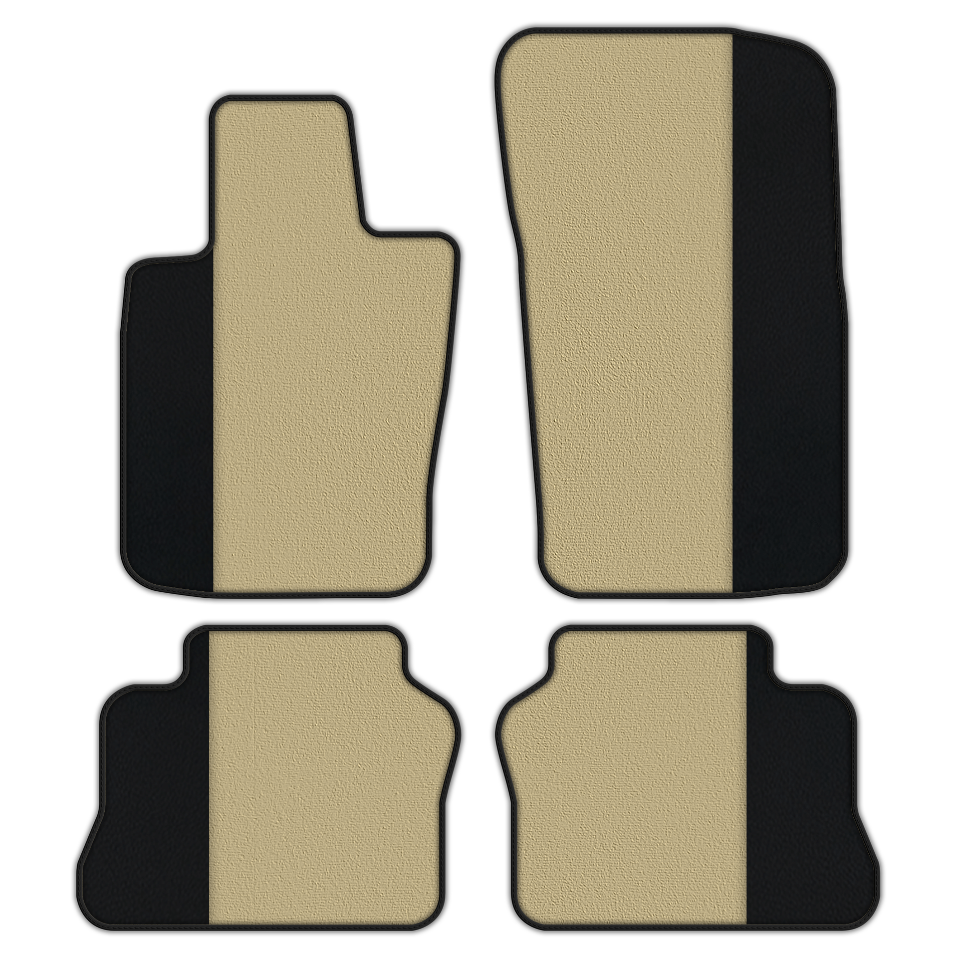 Customizable Leather & Carpet Floor Mats for Porsche 981 Cayman
