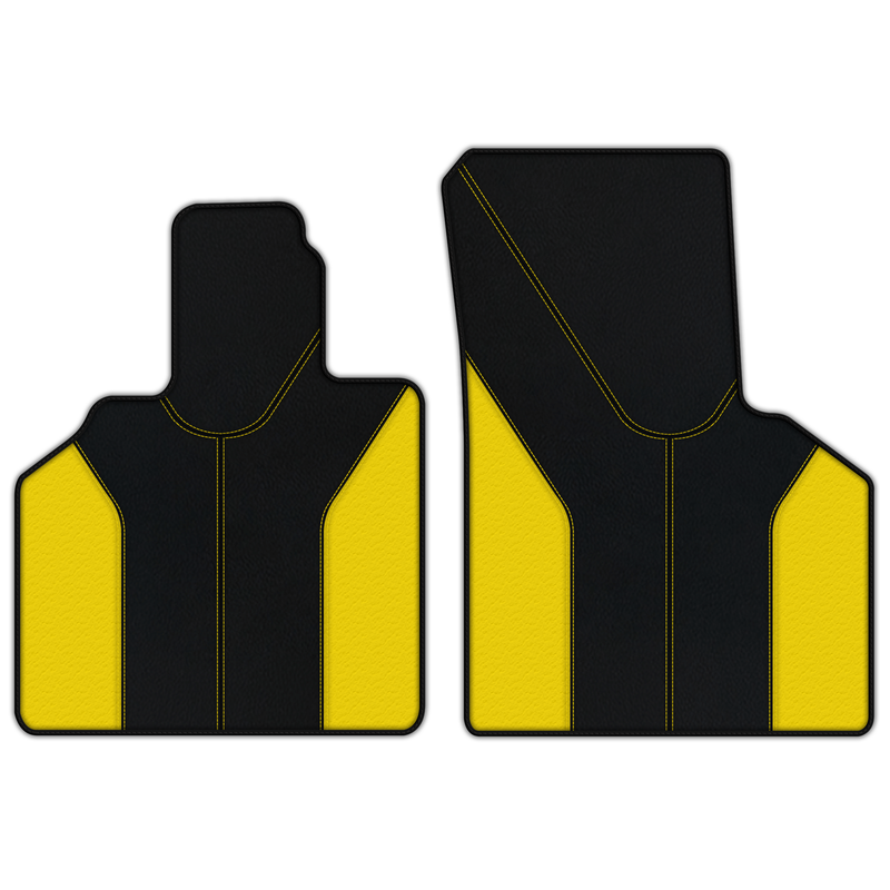 Customizable Leather Floor Mats with AW27 Pattern for Lamborghini Gallardo (2004-2014)
