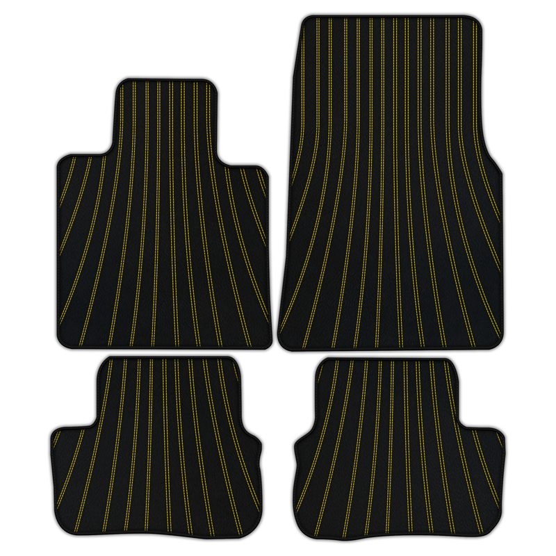 Customizable Leather Floor Mats with AW07 Pattern for Rolls Royce Cullinan (2018-2025)