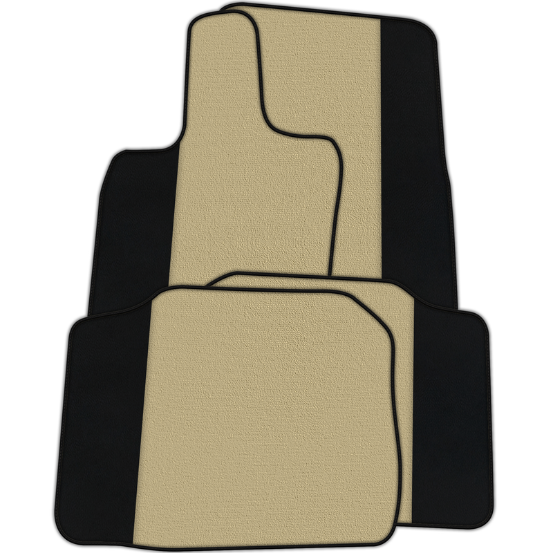 Customizable Floor Mats From Carpet With Leather for Porsche Panamera (2017-2023)