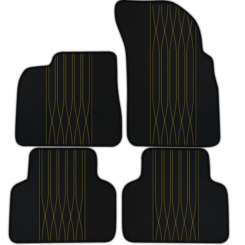 Customizable Leather Floor Mats with AW33 Pattern for Bentley Flying Spur (2013-2019)