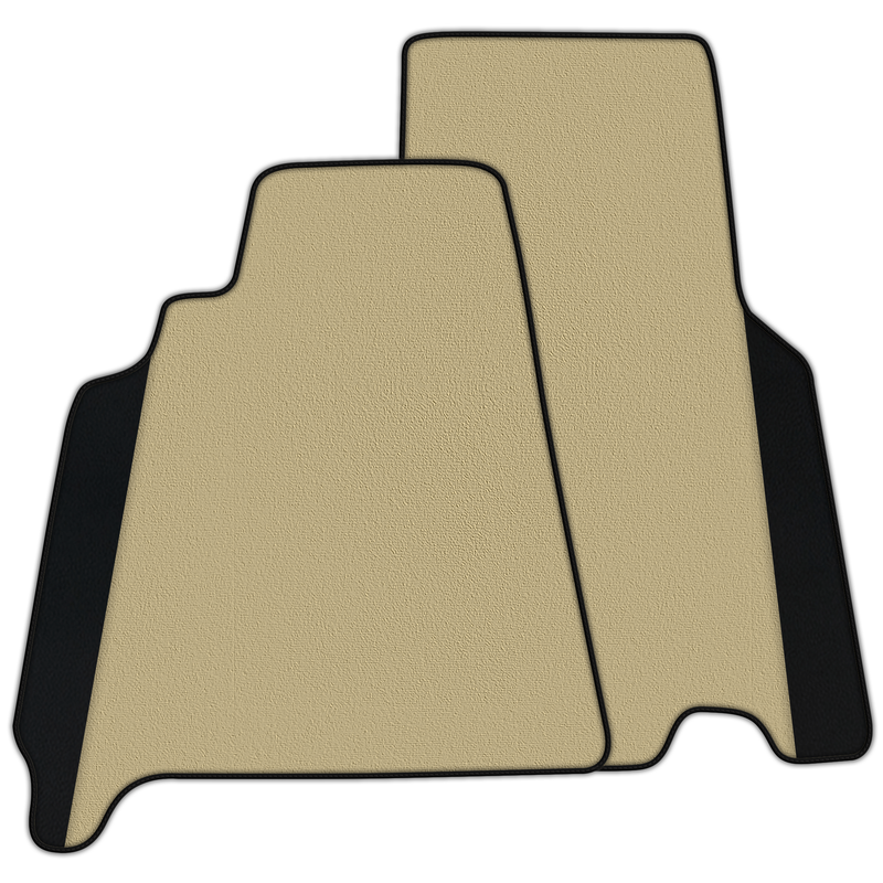 Anpassbare Fußmatten aus Teppich mit Leder für Ferrari 550 Maranello (1996-2002)