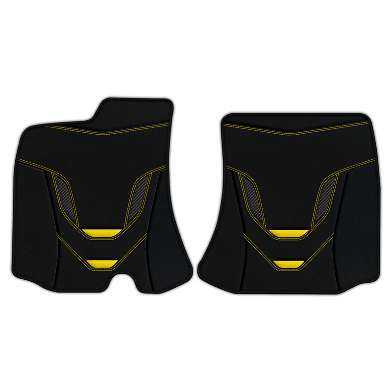 Customizable Leather Floor Mats with AW46 Pattern for Ferrari Portofino (2018–2023)
