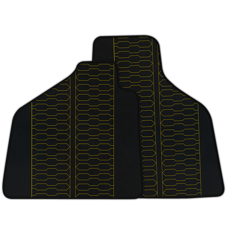 Anpassbare Lederfußmatten mit ER56-Muster für Lamborghini Diablo (1990-2001)