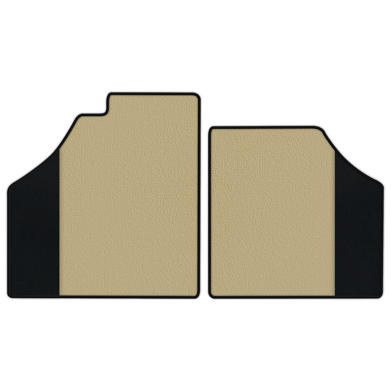 フェラーリ エンツォ(2002-2004)用、カーペットとレザーを組み合わせたカスタマイズ可能なフロアマット