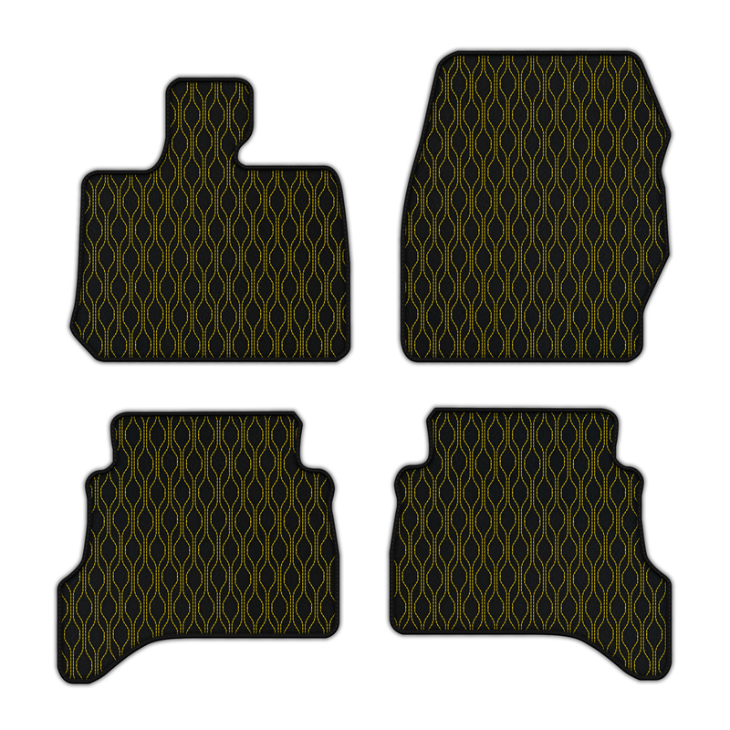 Customizable Leather Floor Mats with AW10 Pattern for Range Rover Sport (2018-2024)