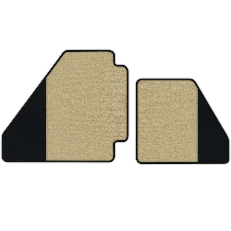 フェラーリ F40 (1987-1996) 用 カスタマイズ可能なカーペット/レザーフロアマット