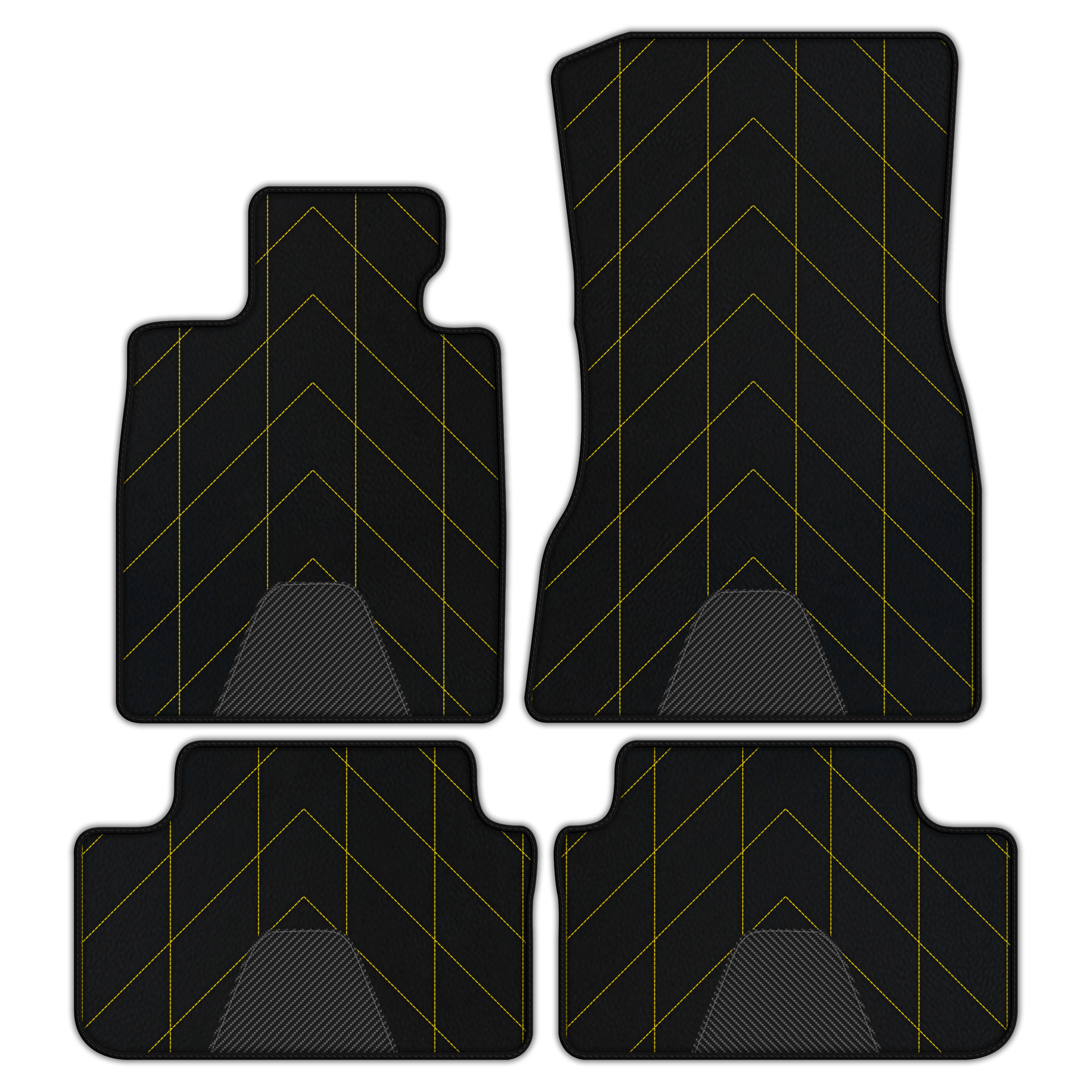 Customizable Premium Leather Floor Mats for BMW M5 G90 (2023-2026)