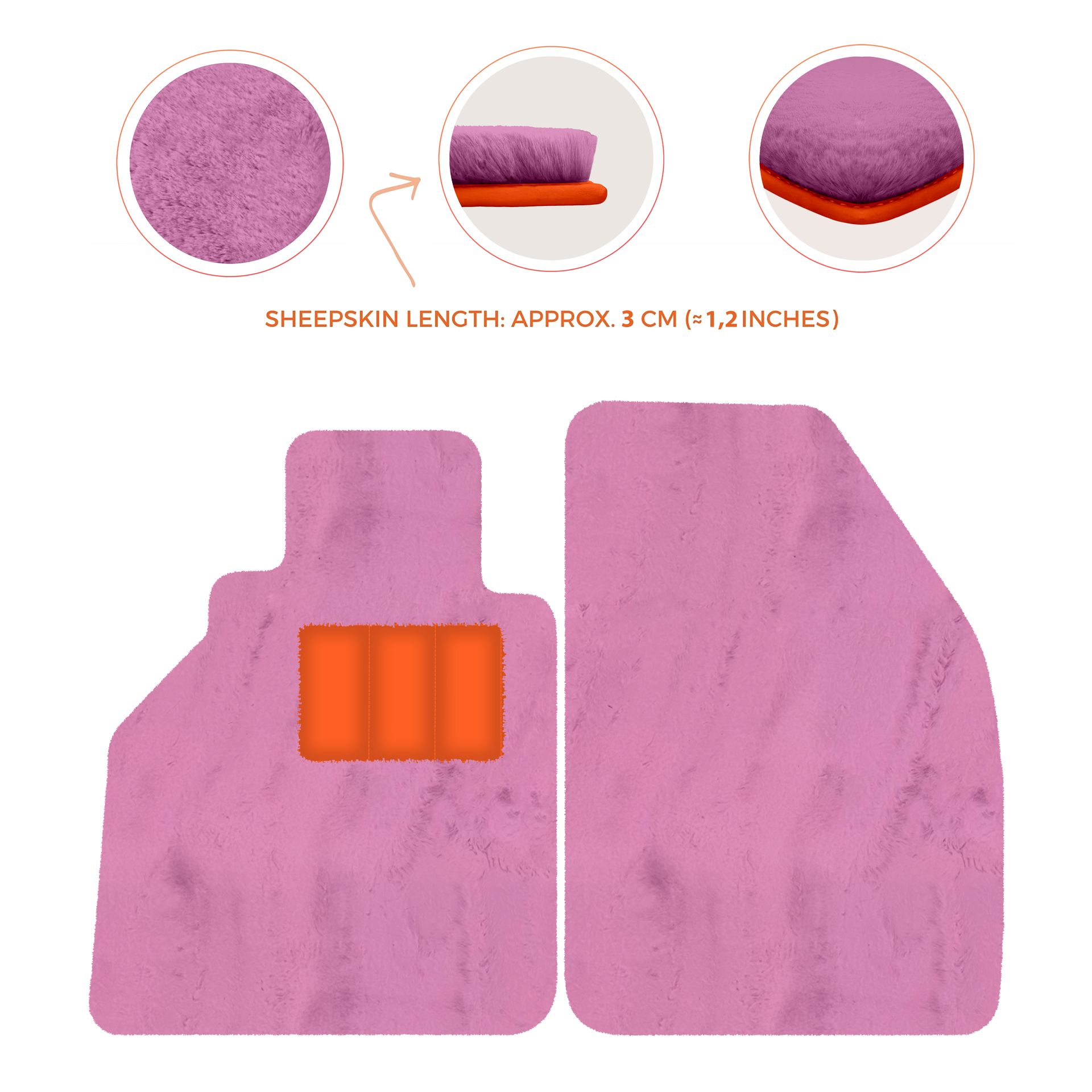 Dunkelblaue Fußmatten für Porsche 986 Boxster (1996-2004) mit Leder - AutoWin