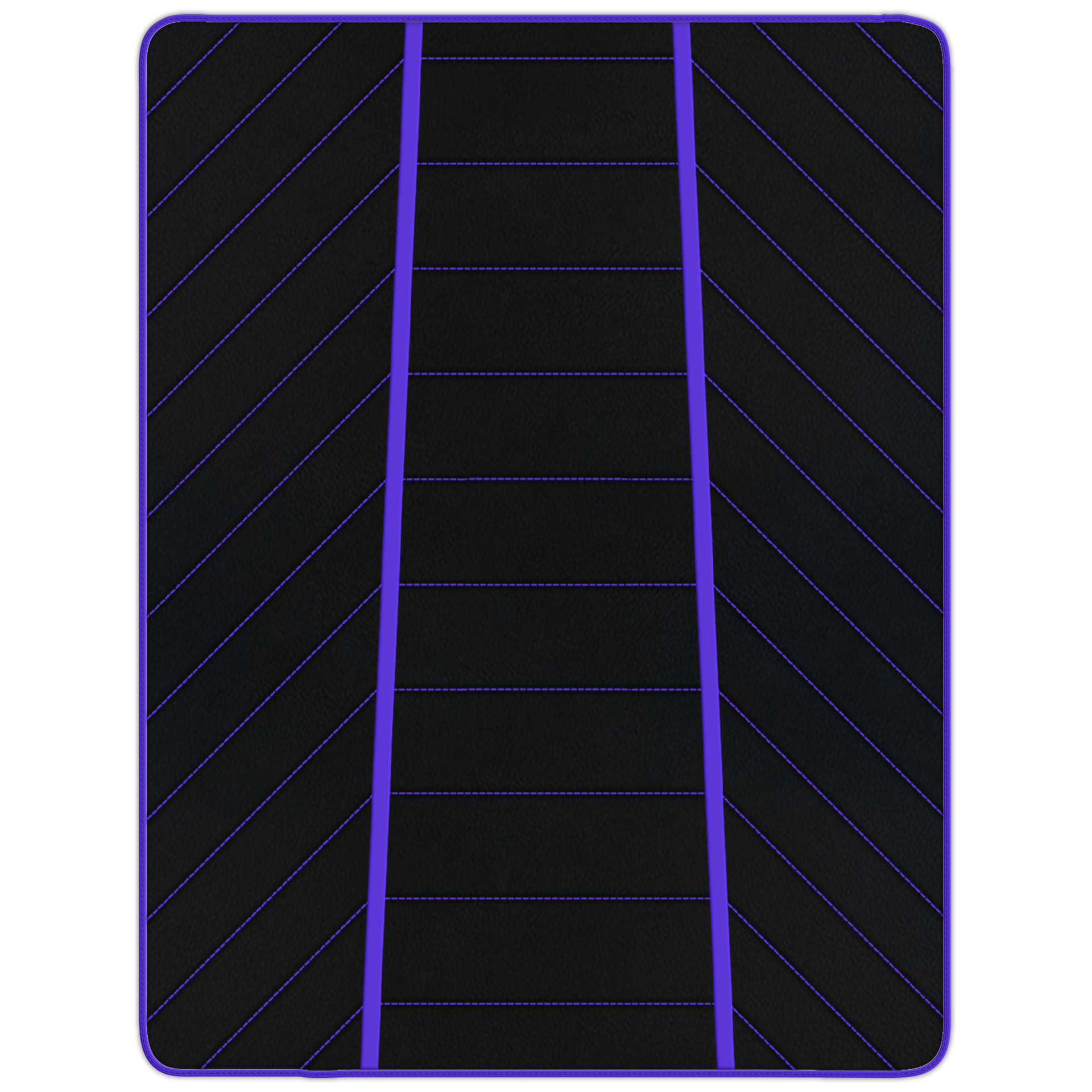 Premium Black Leather Floor Mats for Ferrari California | Full Set