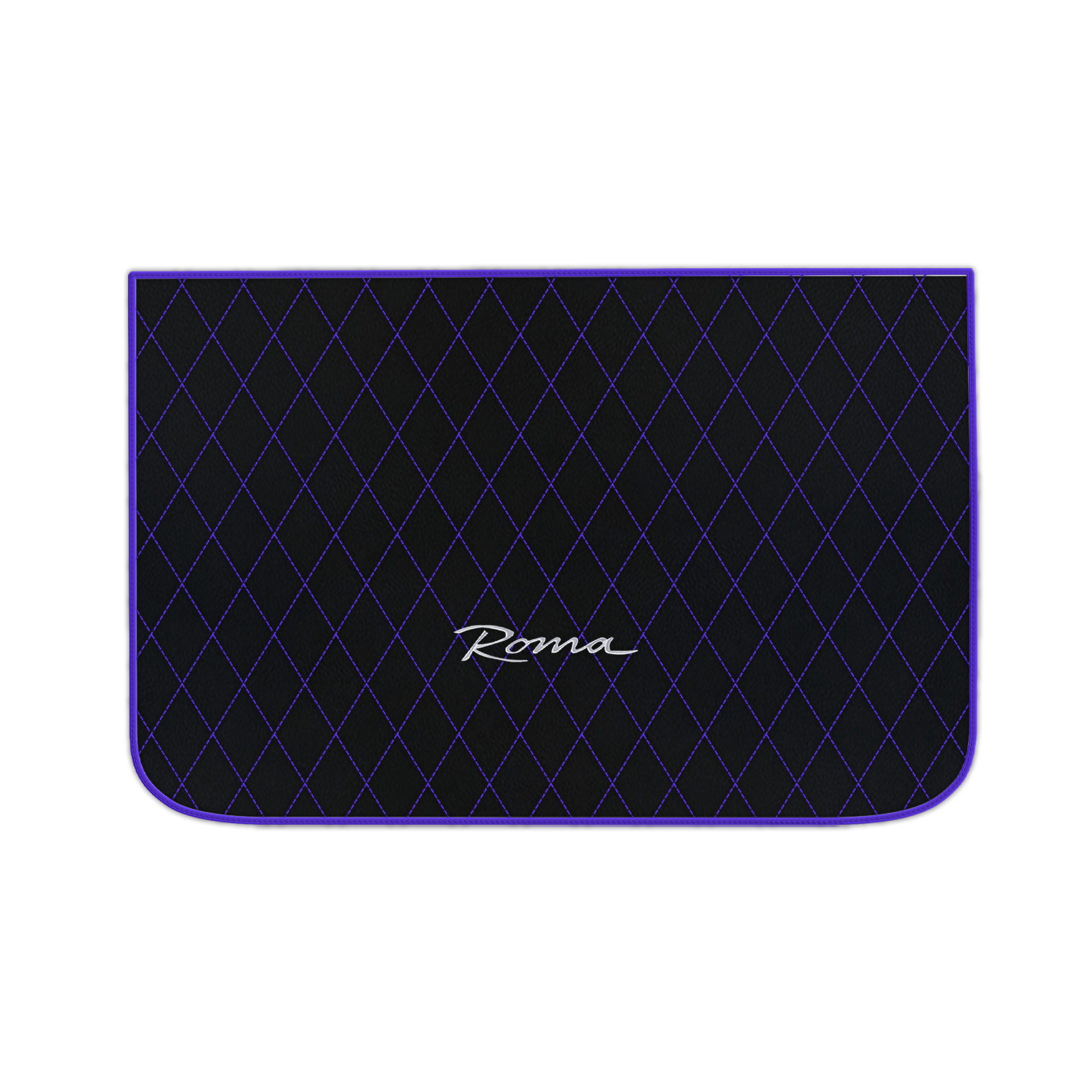 Premium Black Leather Floor Mats for Ferrari Portofino (2018-2023)