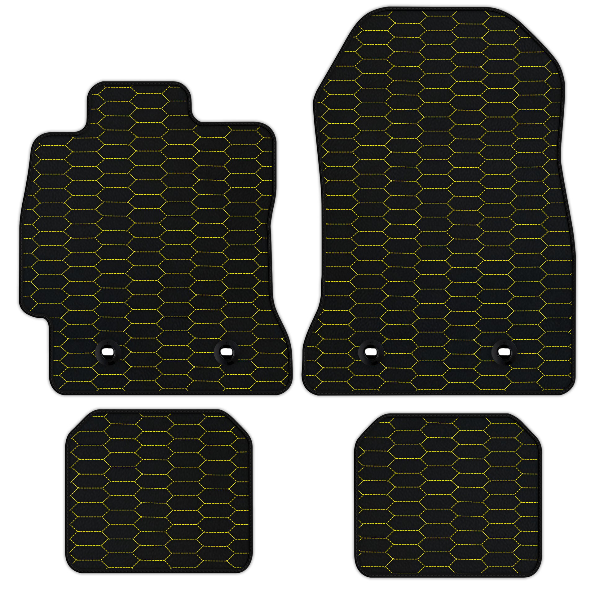 Premium Customizable Leather Floor Mats for Toyota GT86 (2012-2021)