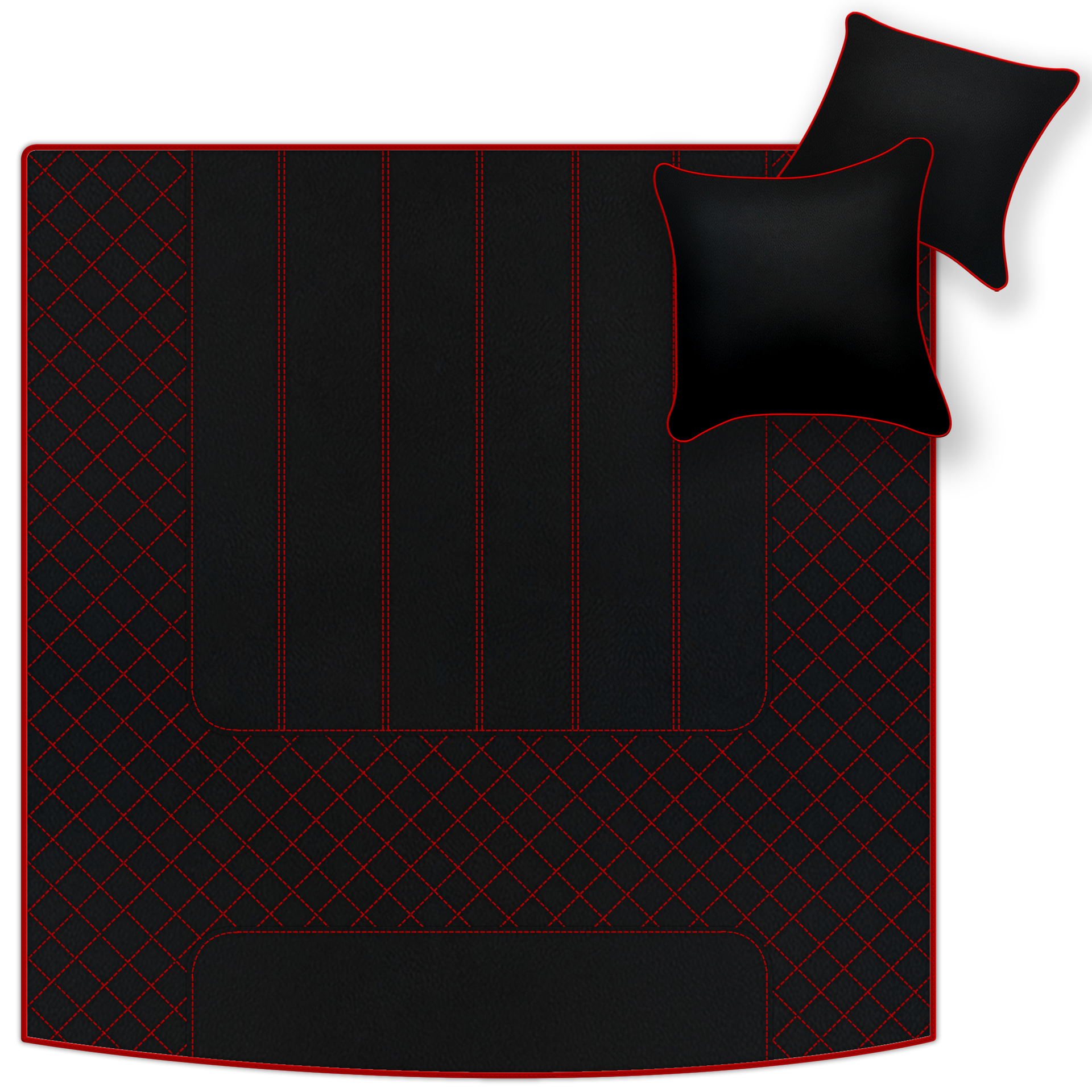 Customizable Leather Floor Mats with AW1 Pattern for Bentley Red Label RL (1998-2009) - AutoWin