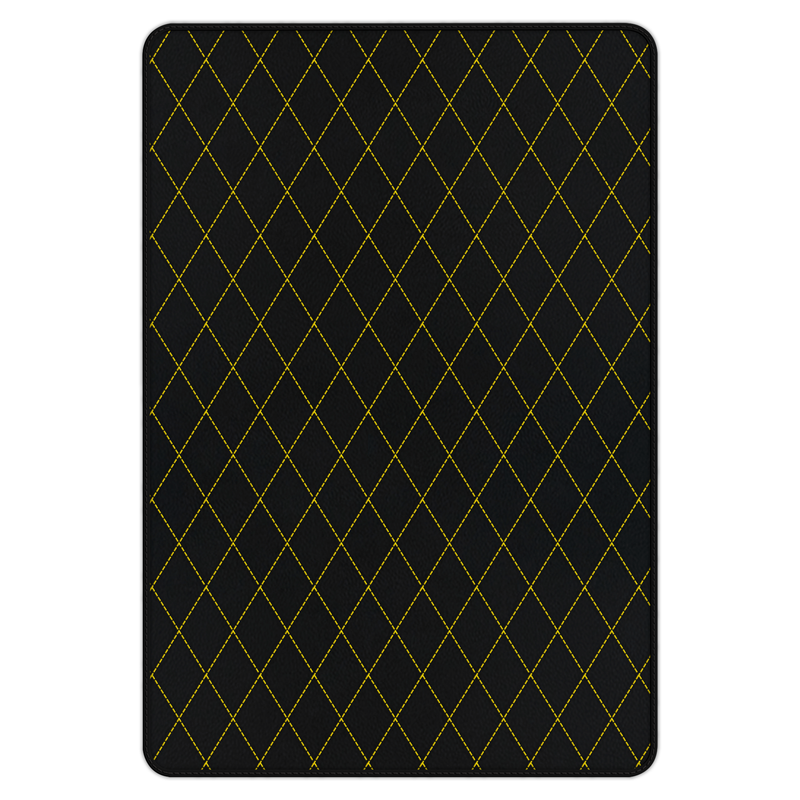 フェラーリ 458 GT2 (2012-2015) 用 シングルダイヤモンドパターン カスタマイズ可能なレザートランクフロアマット