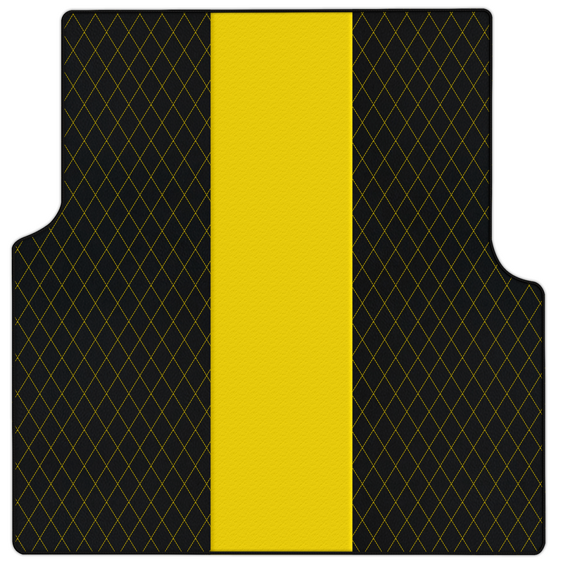 Personalisierbare Leder-Kofferraummatten mit Einzel-Diamantmuster für Rolls-Royce Cullinan (2018-2025)