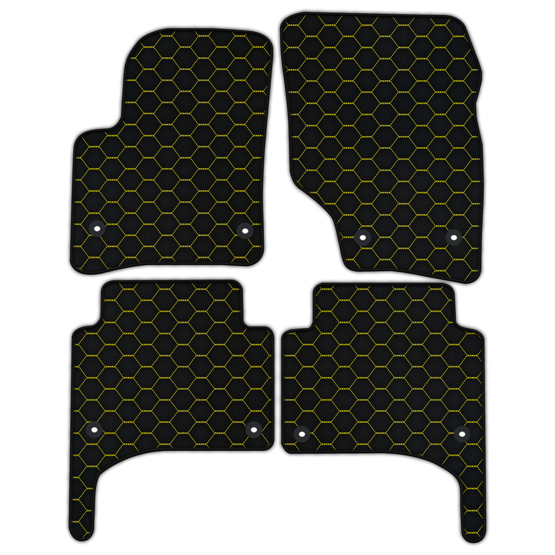 Customizable Leather Floor Mats for Porsche Cayenne 2003-2010