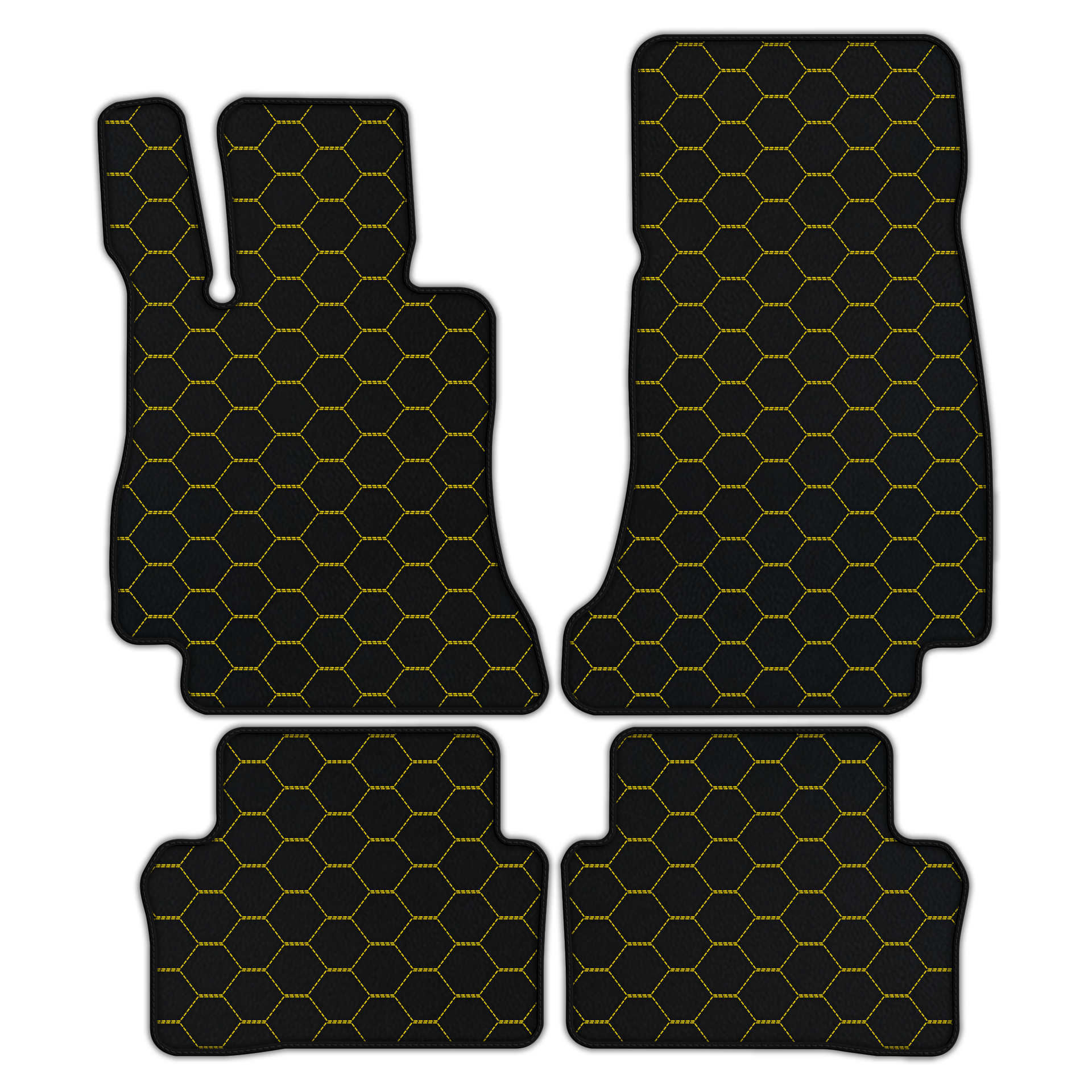 Customizable Leather Floor Mats for Mercedes-Benz AMG GT (2018-2025)