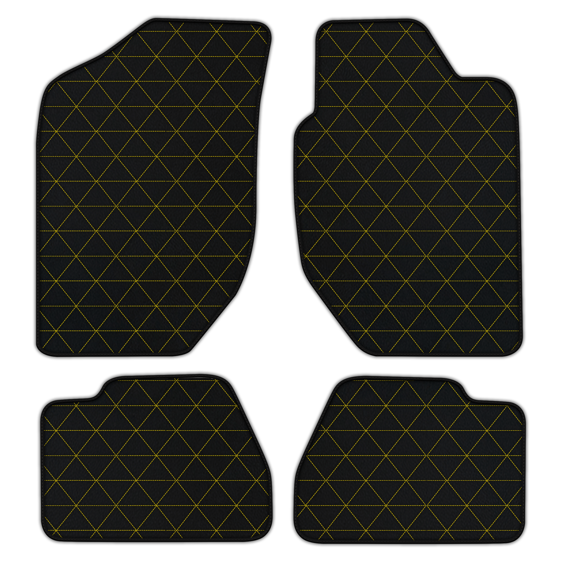 Customizable Leather Floor Mats for Land Rover Freelander 1997-2003