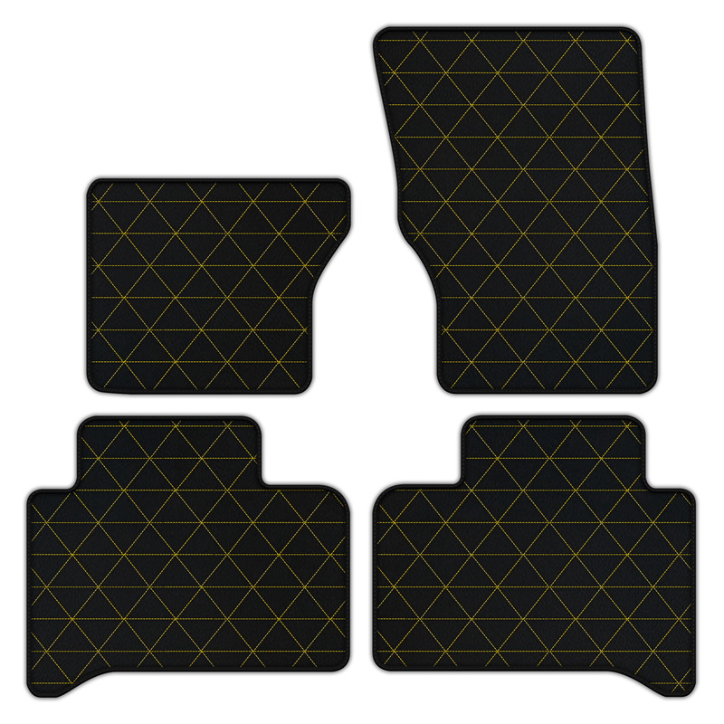 Customizable Leather Floor Mats with Triangle Pattern for Range Rover Sport (2013-2022)