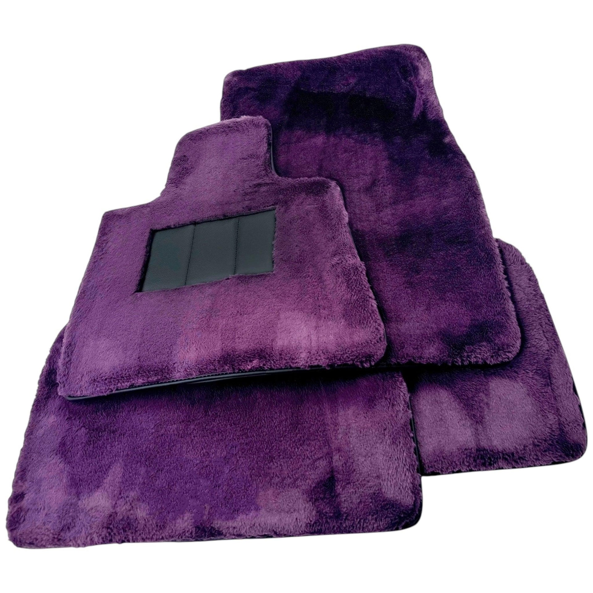 Various Colors of Sheepskin Floor Mats Tailored for the Aston Martin DB11 (2016–2023) - AutoWin