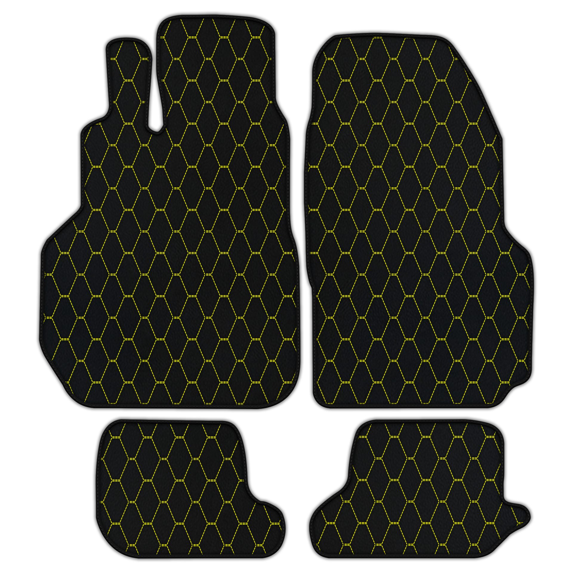 Premium Customizable Leather Floor Mats for Nissan GT-R (2009-2023)