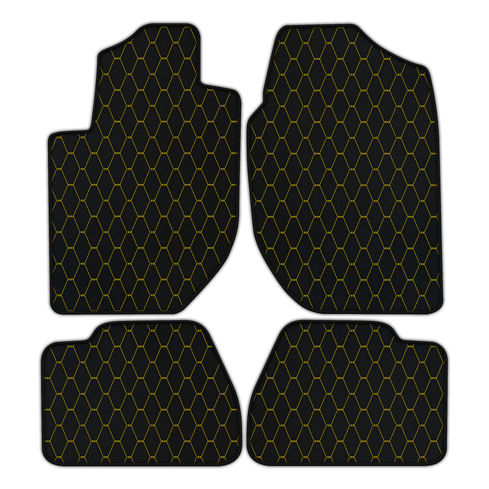 Customizable Leather Floor Mats for Land Rover Freelander (2003-2007)