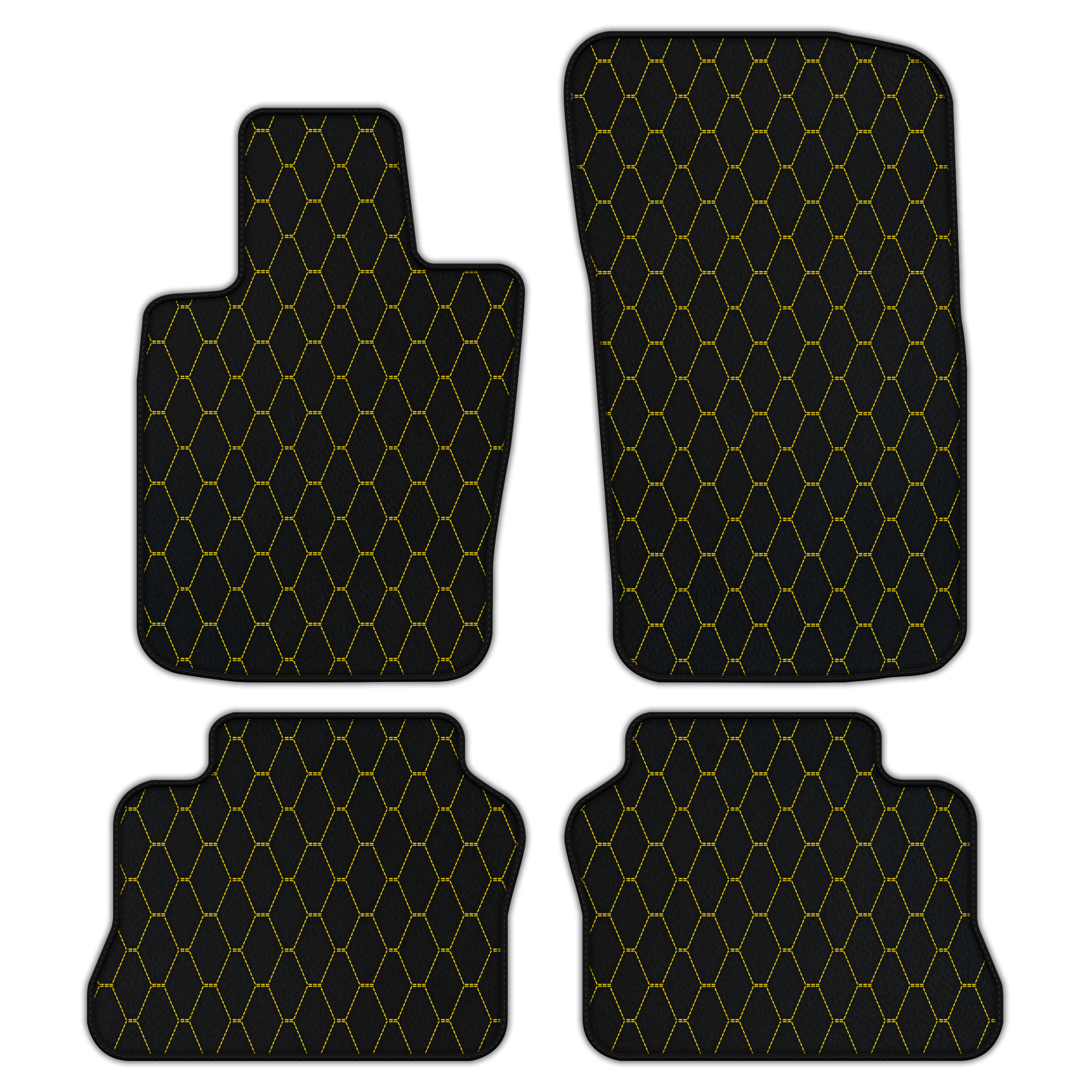 Customizable Luxury Leather Floor Mats for Porsche Panamera Vehicles