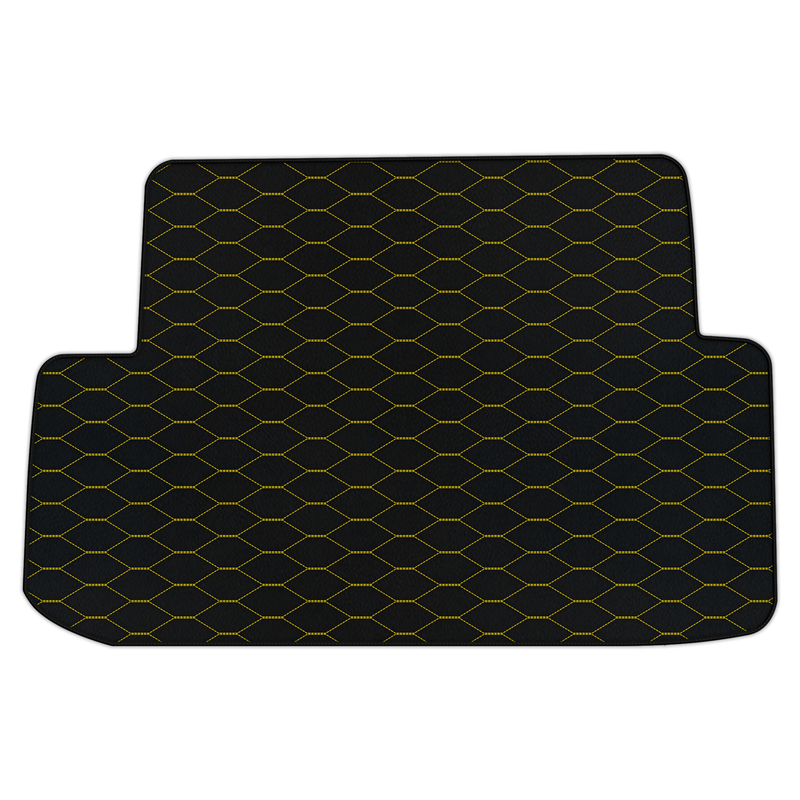 Customizable Leather Trunk Floor Mats with Viper Hex Stich Pattern for Ferrari California (2008-2014)