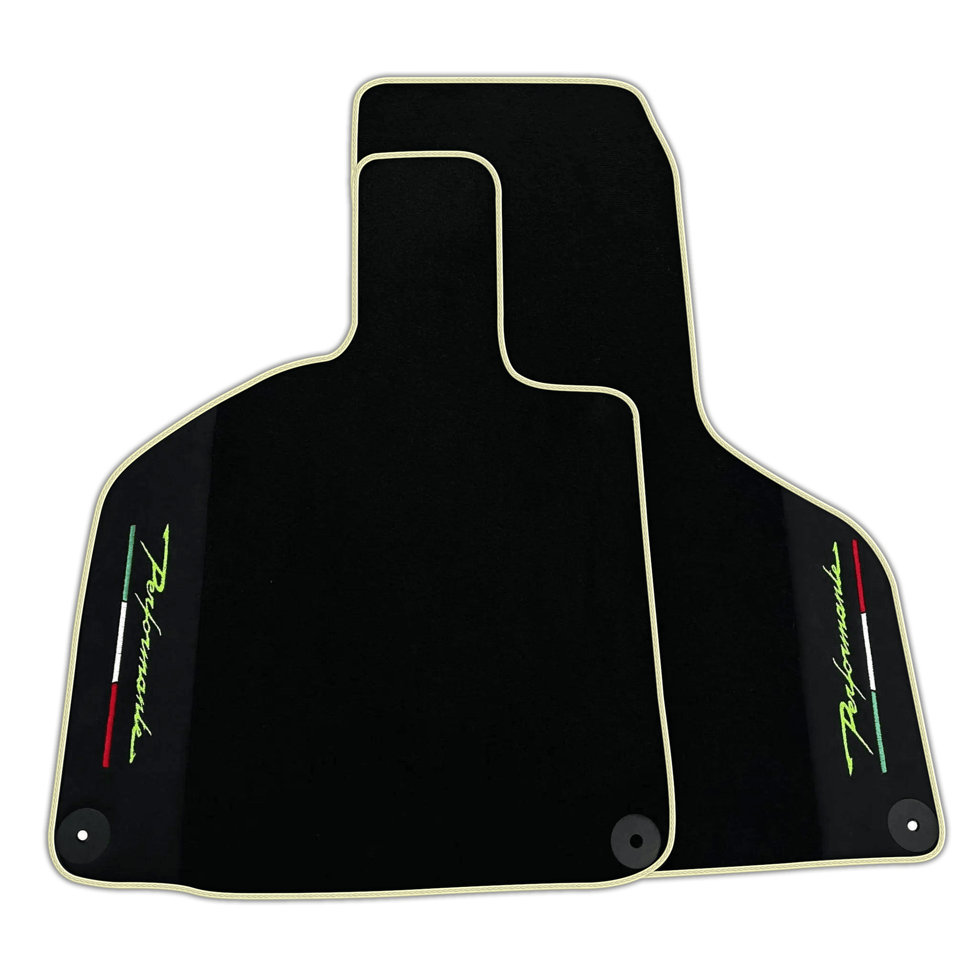 Floor Mats for Lamborghini Huracan Perfomante with Alcantara Leather | Various Trim Colors