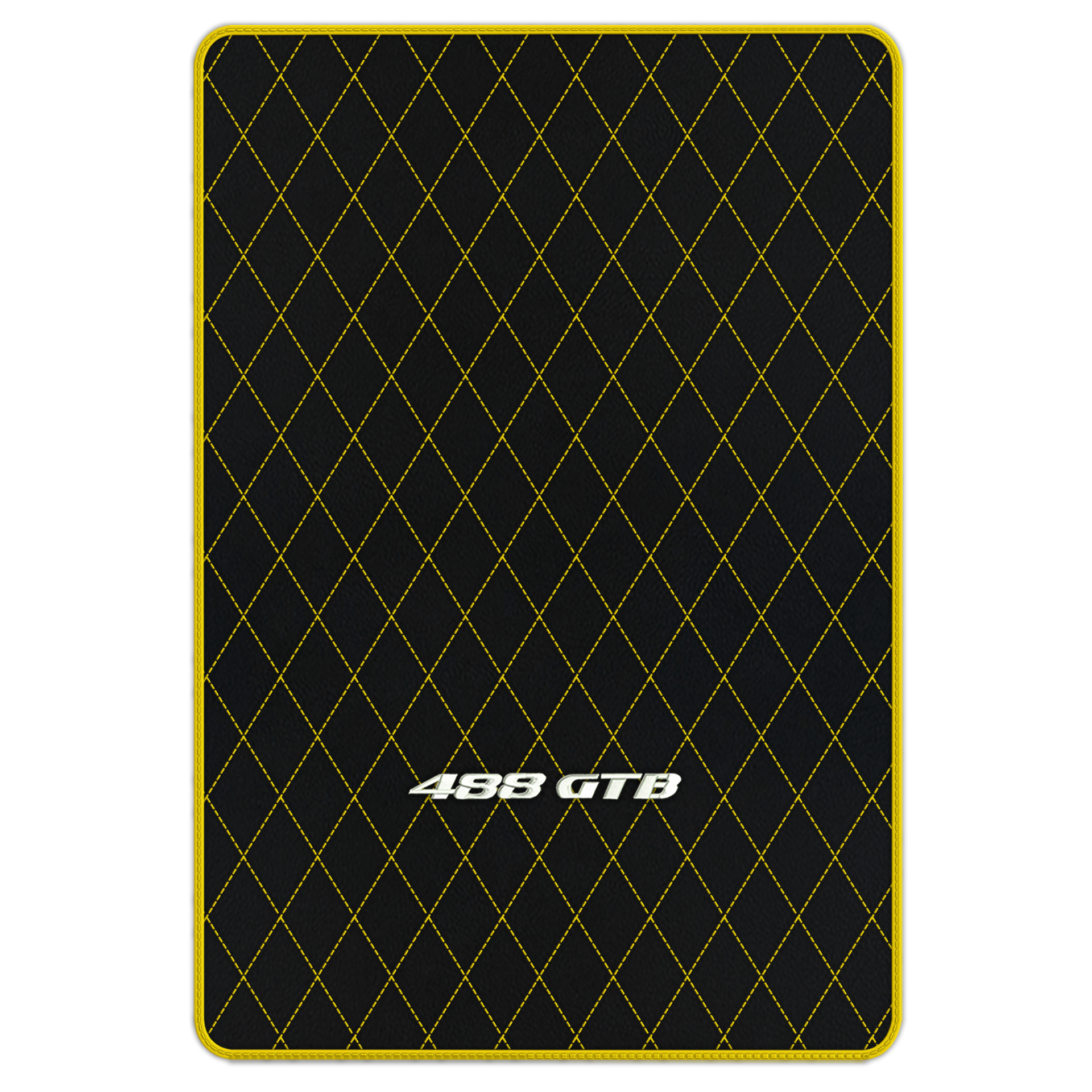 Premium Black Leather Floor Mats for Ferrari 458 Italia (2009-2015)